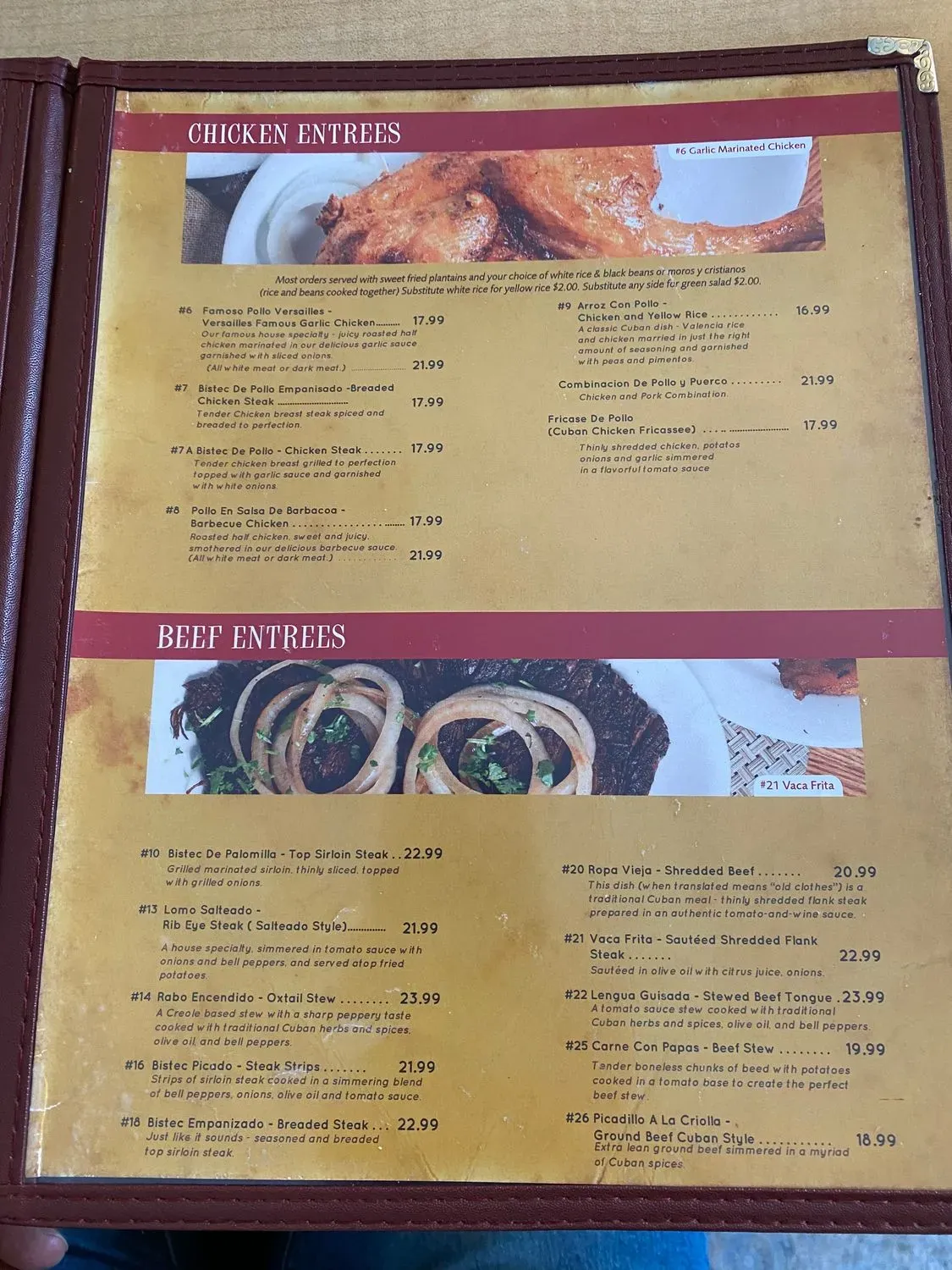 Menu 6