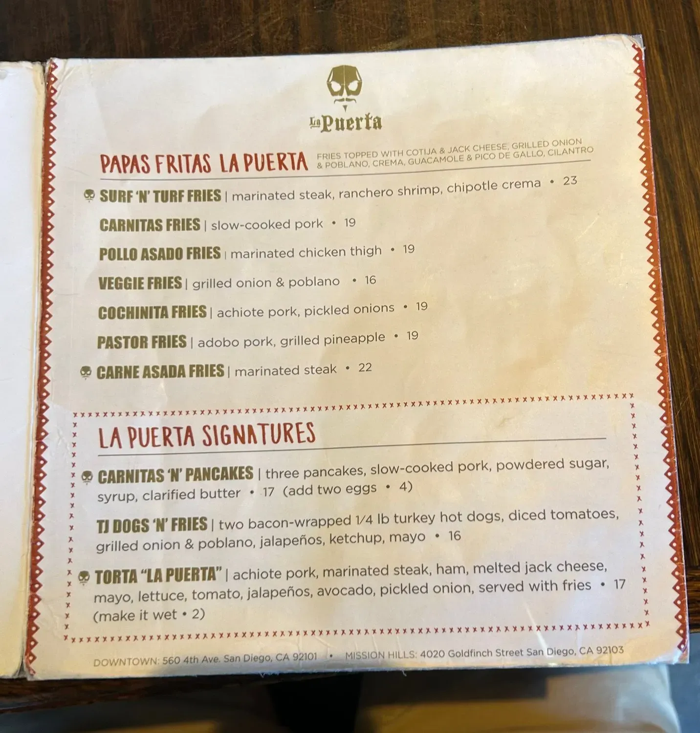 Menu 4