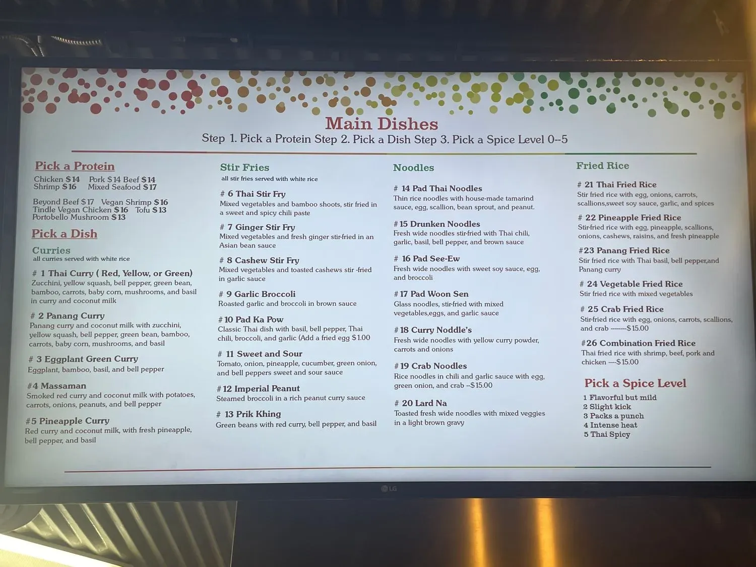 Menu 3