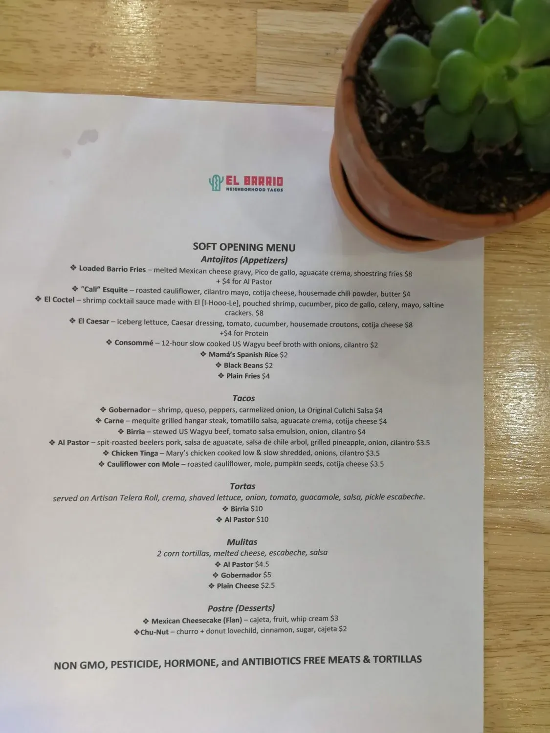 Menu 4