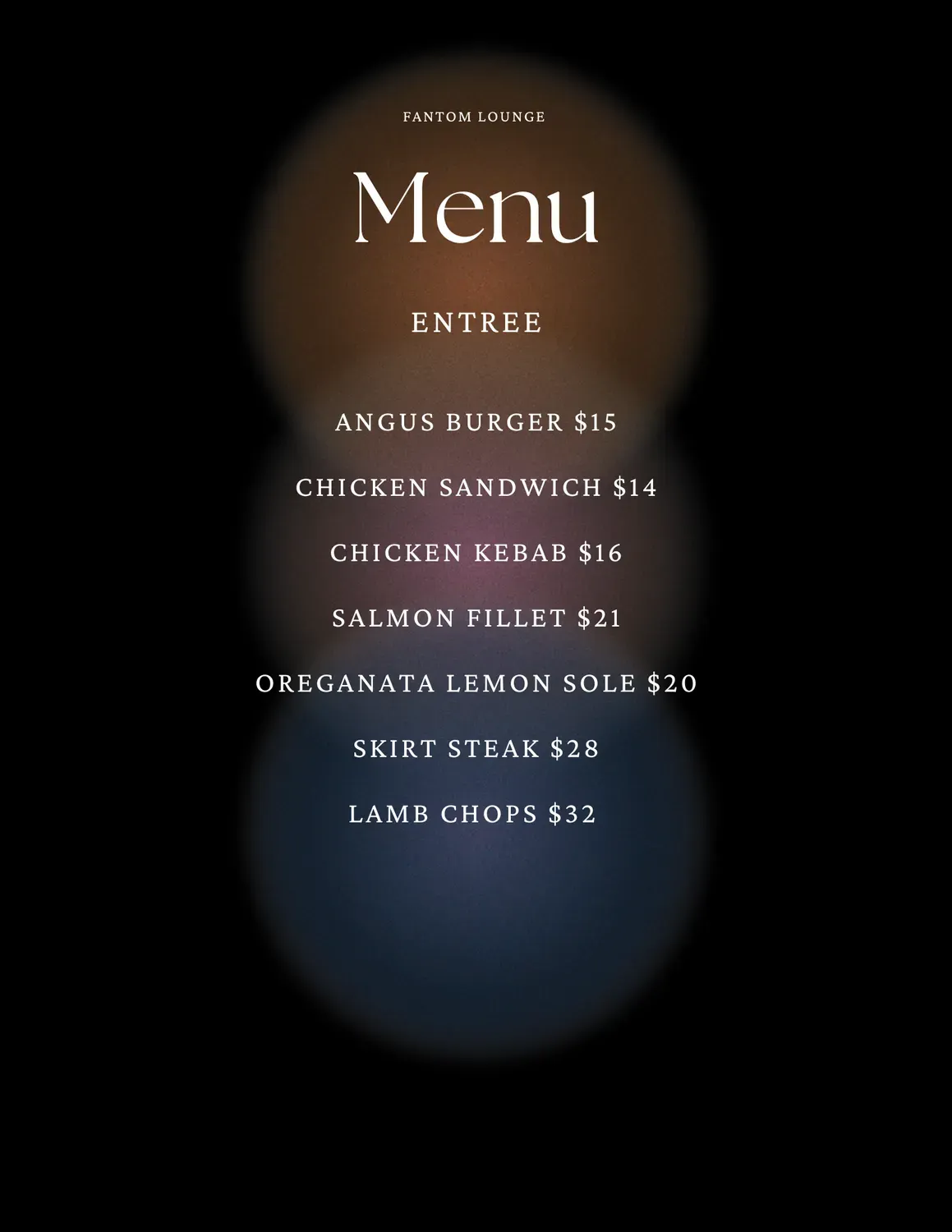 Menu 3