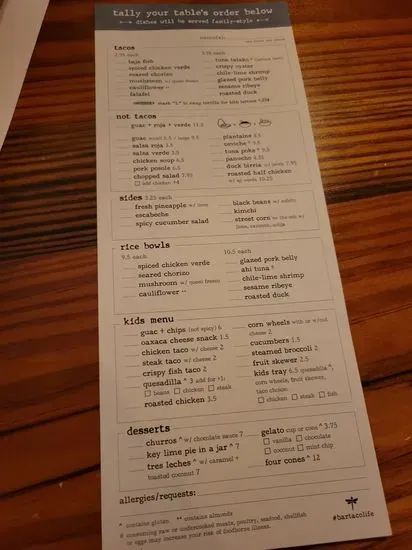 Menu 6