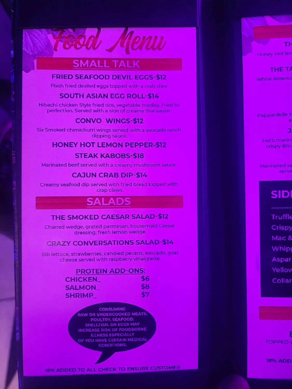 Menu 6