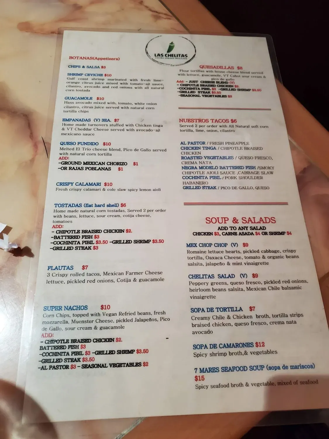 Menu 6