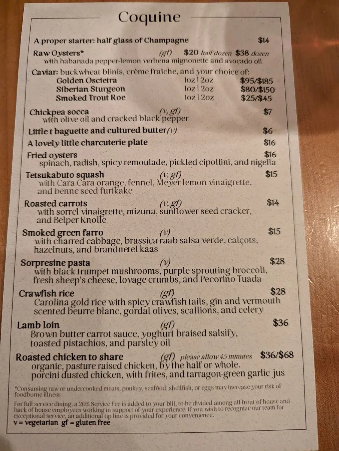 Menu 6