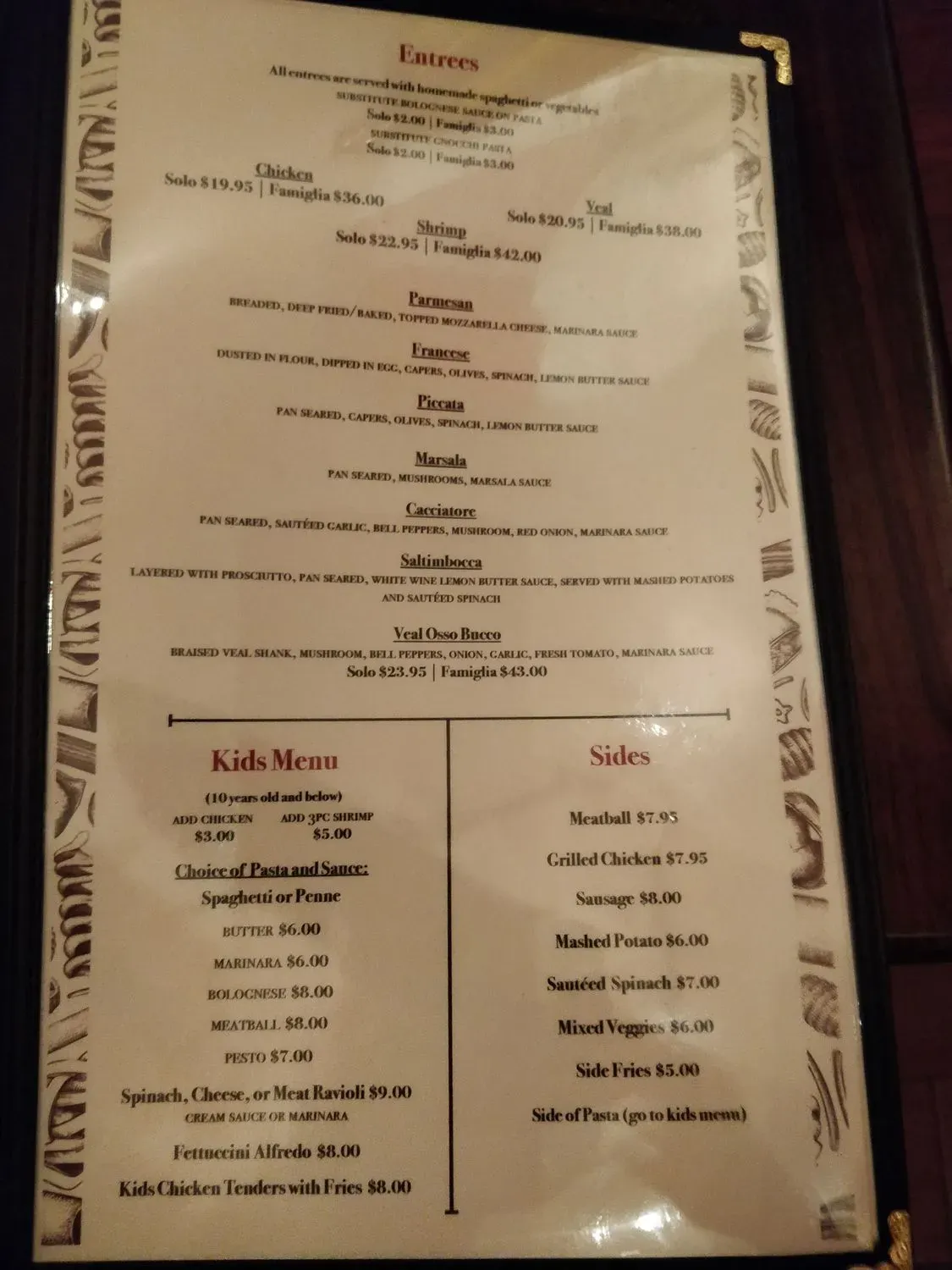 Menu 6