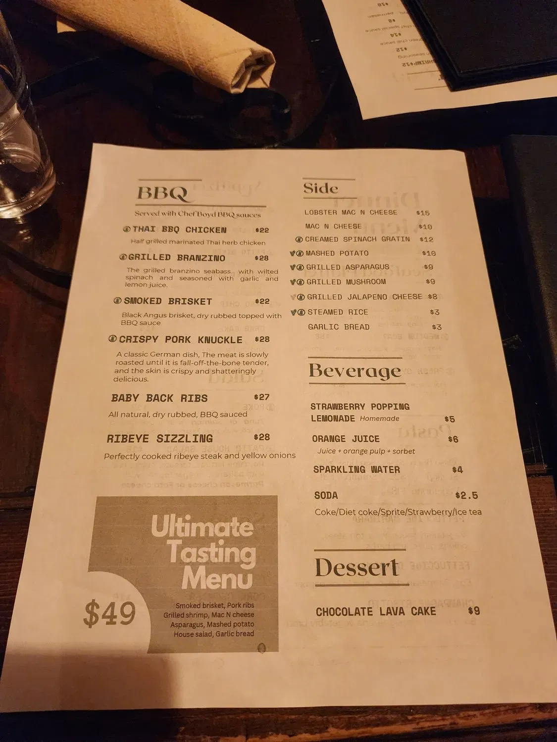 Menu 4