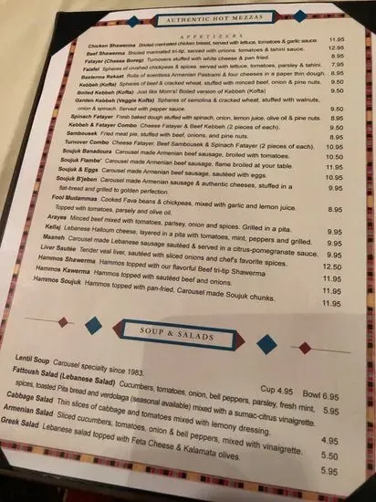 Menu 6