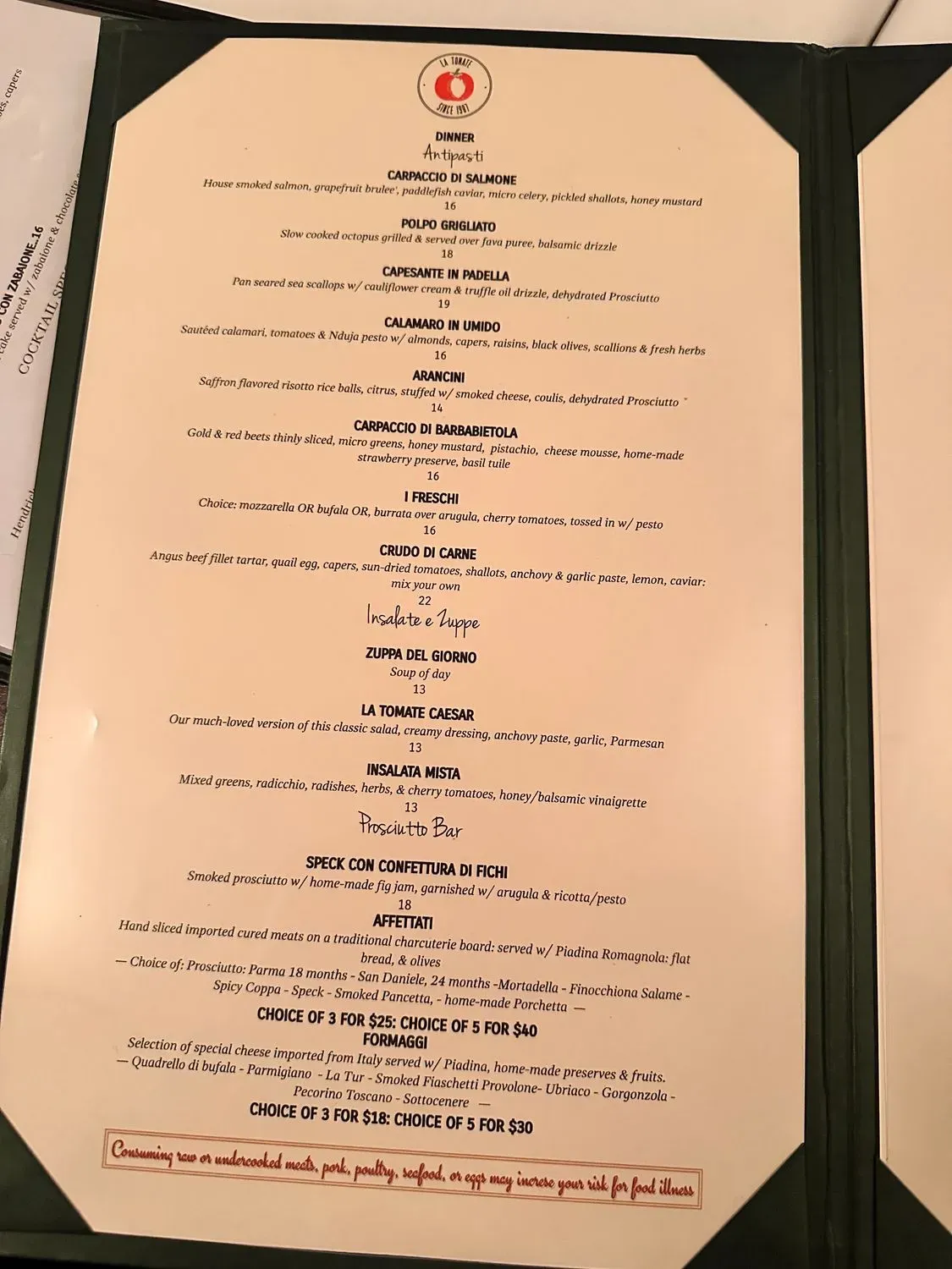 Menu 4