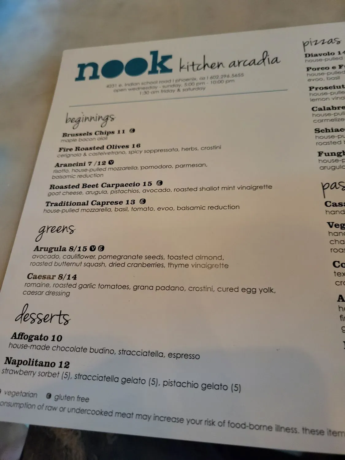 Menu 6