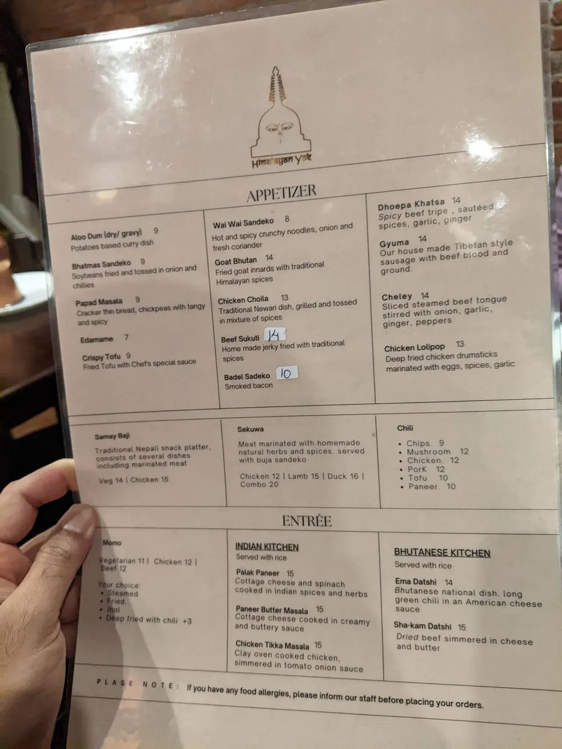 Menu 6