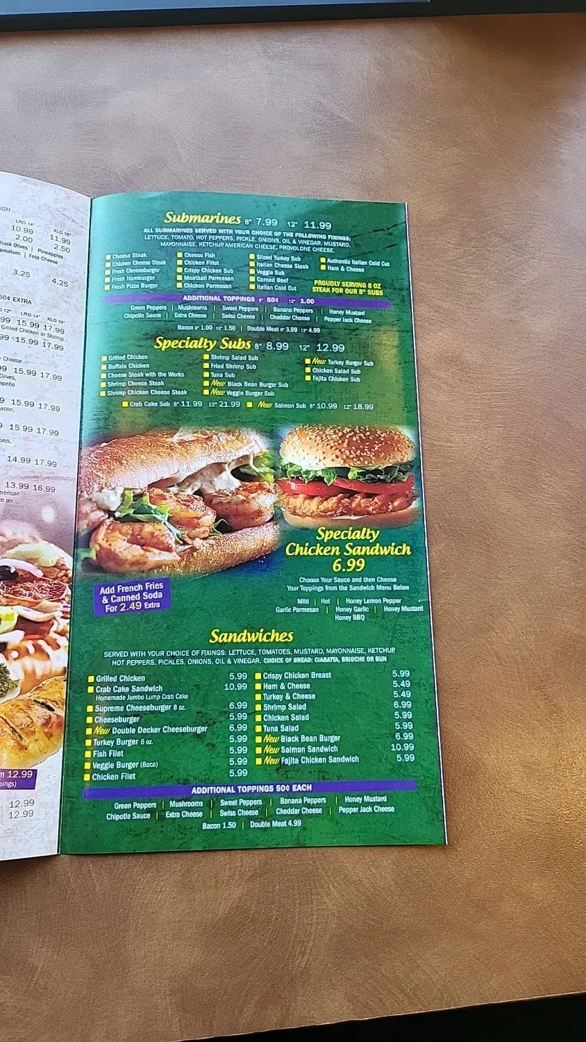 Menu 3