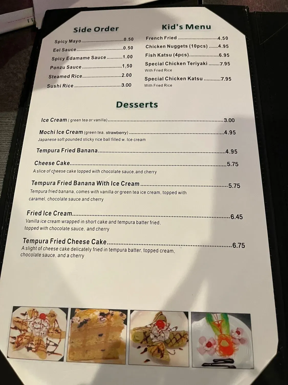 Menu 4