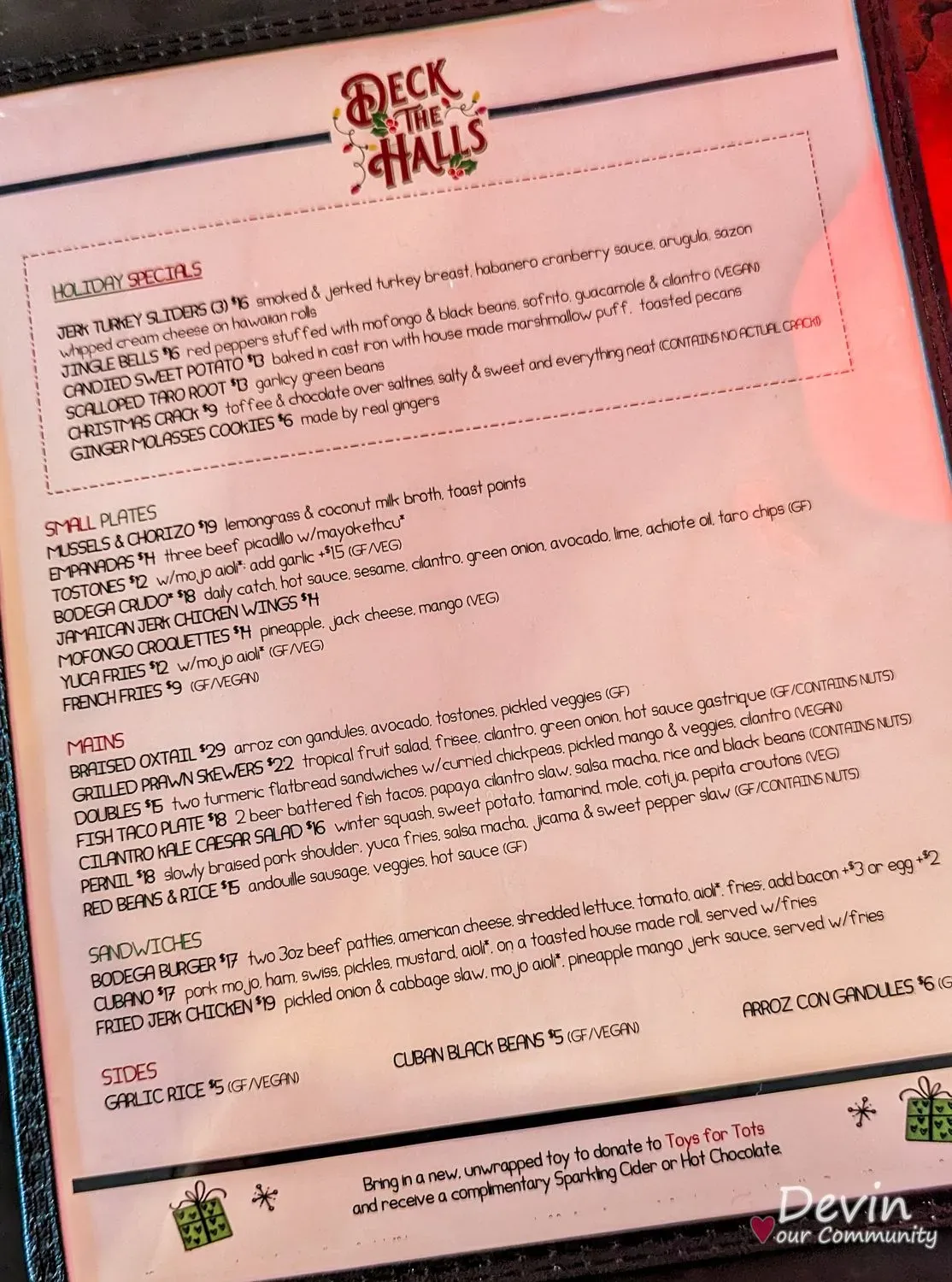 Menu 4