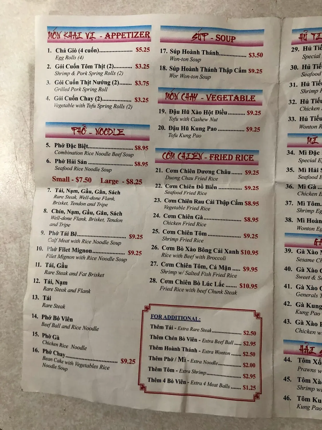 Menu 4