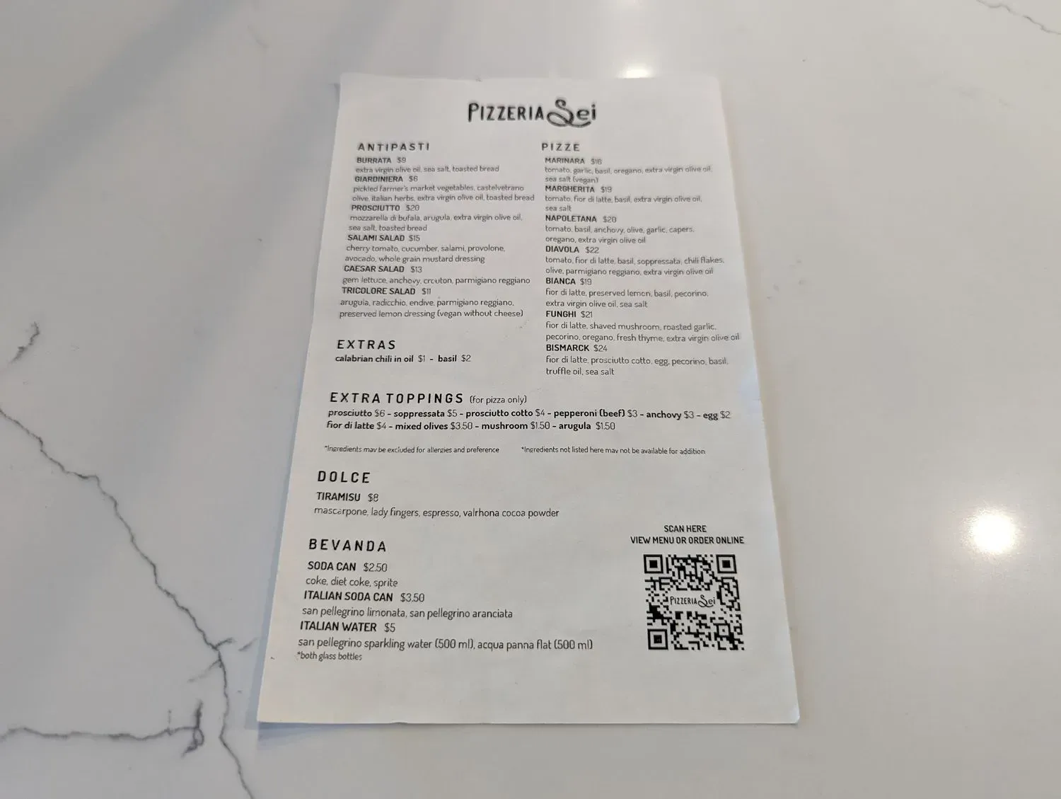 Menu 6