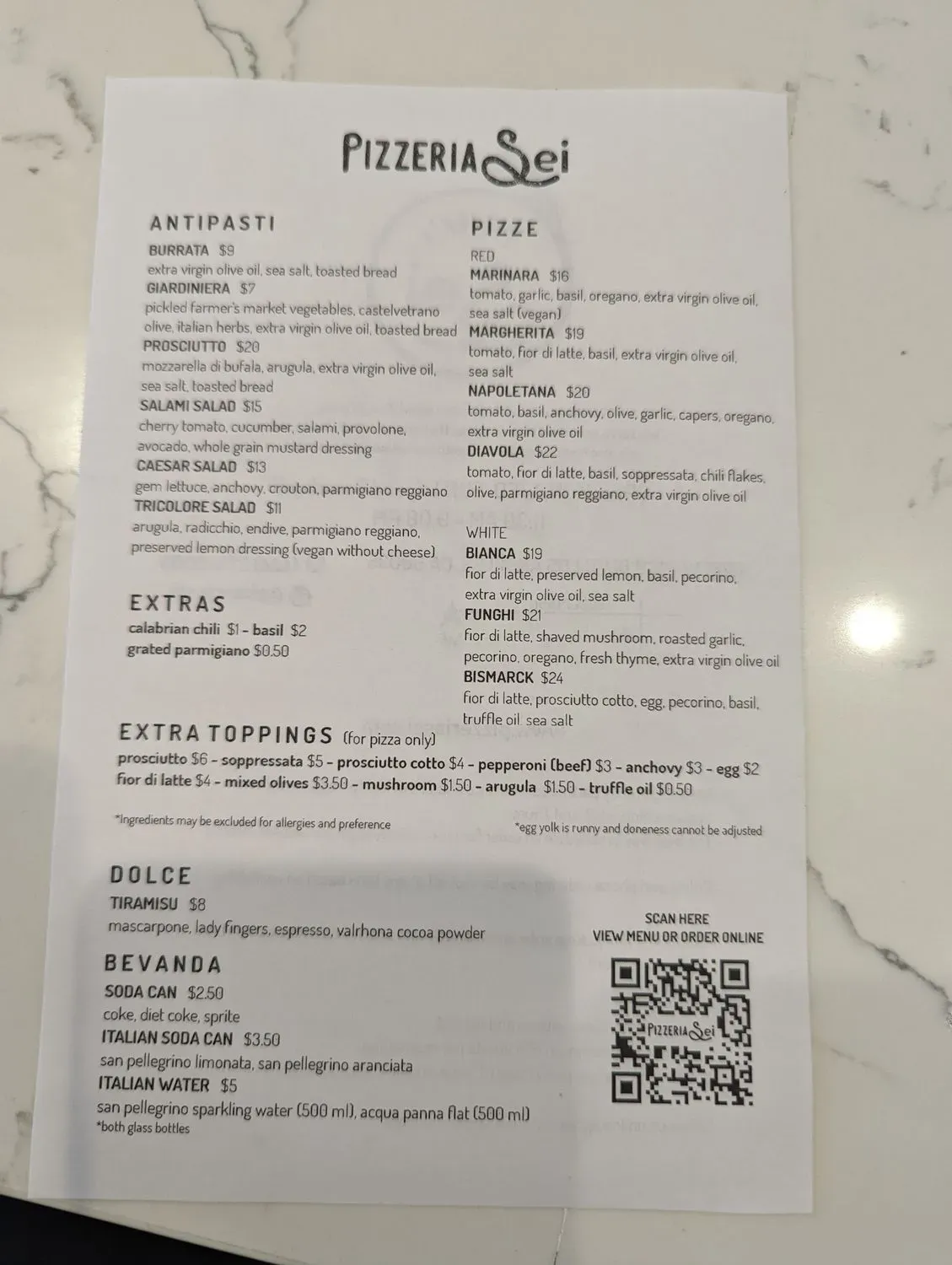 Menu 6