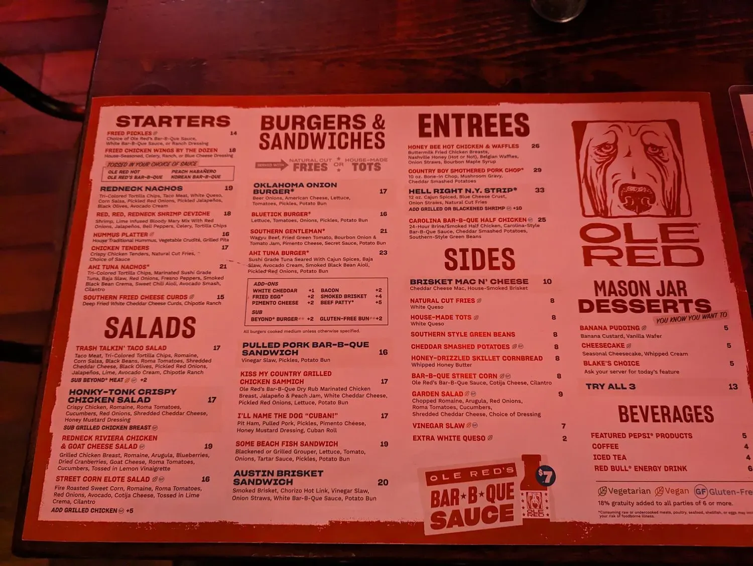 Menu 6