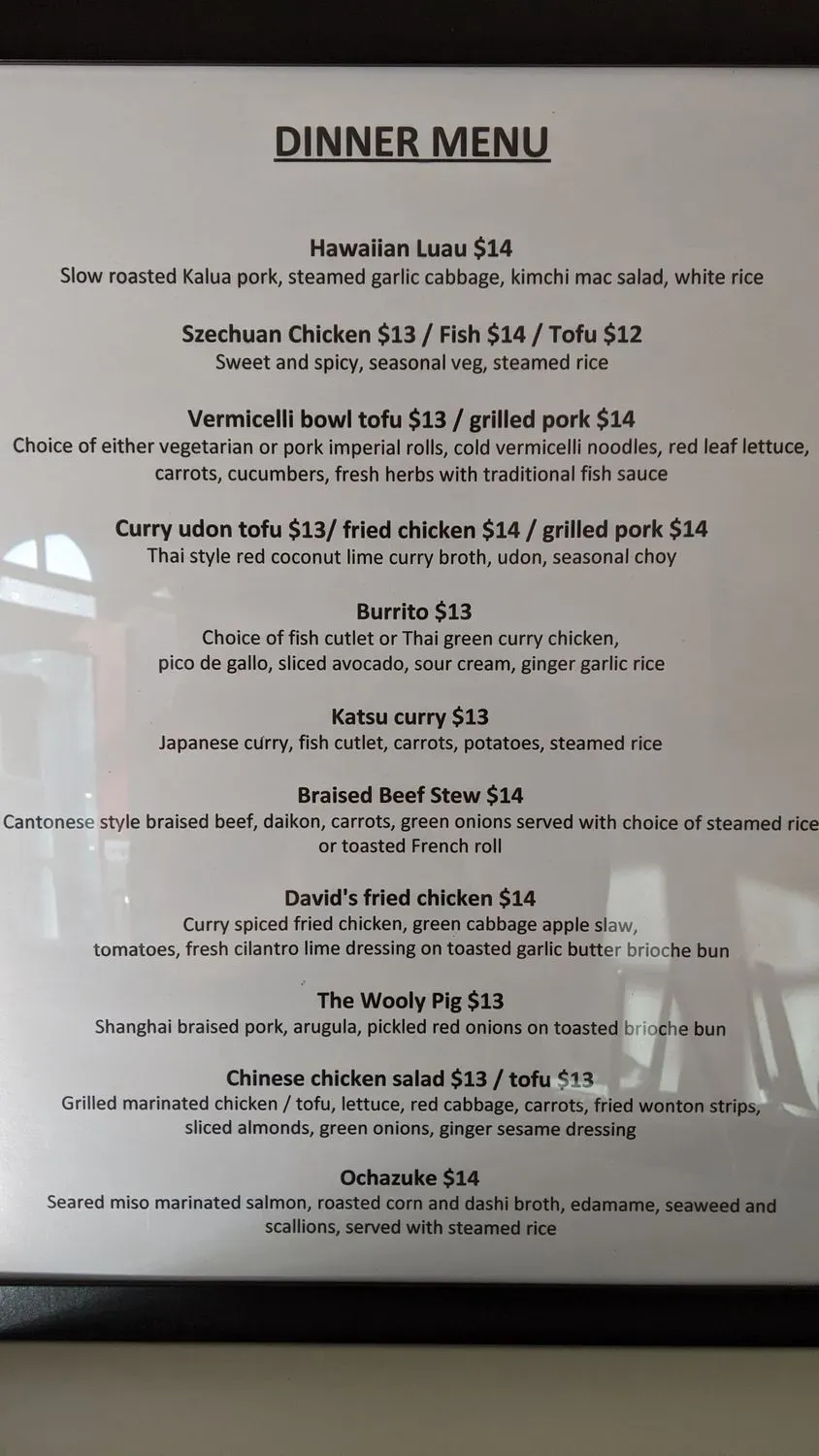 Menu 3