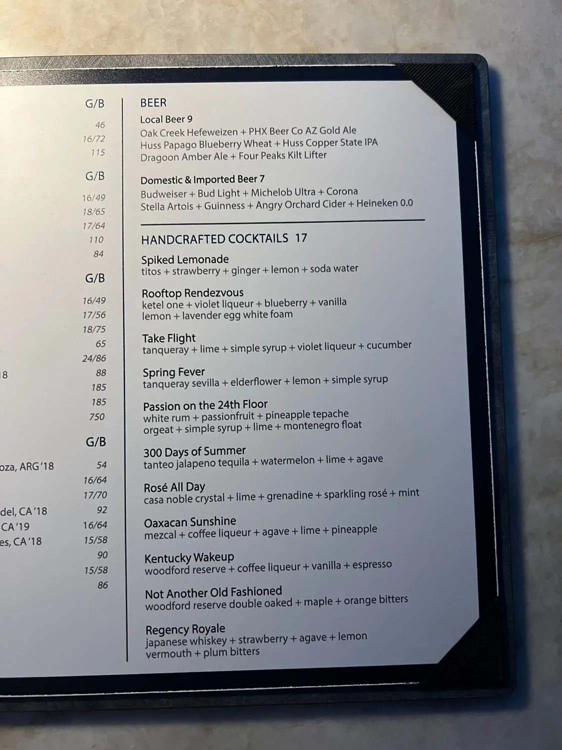 Menu 6