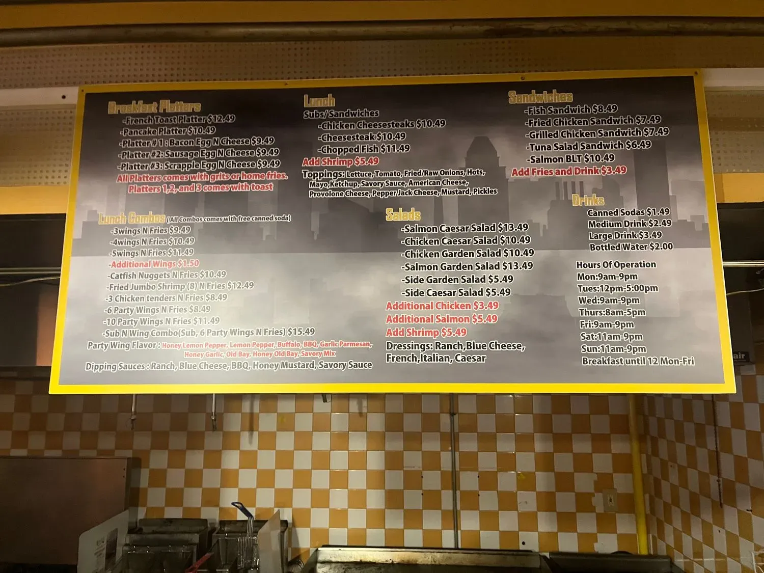 Menu 4