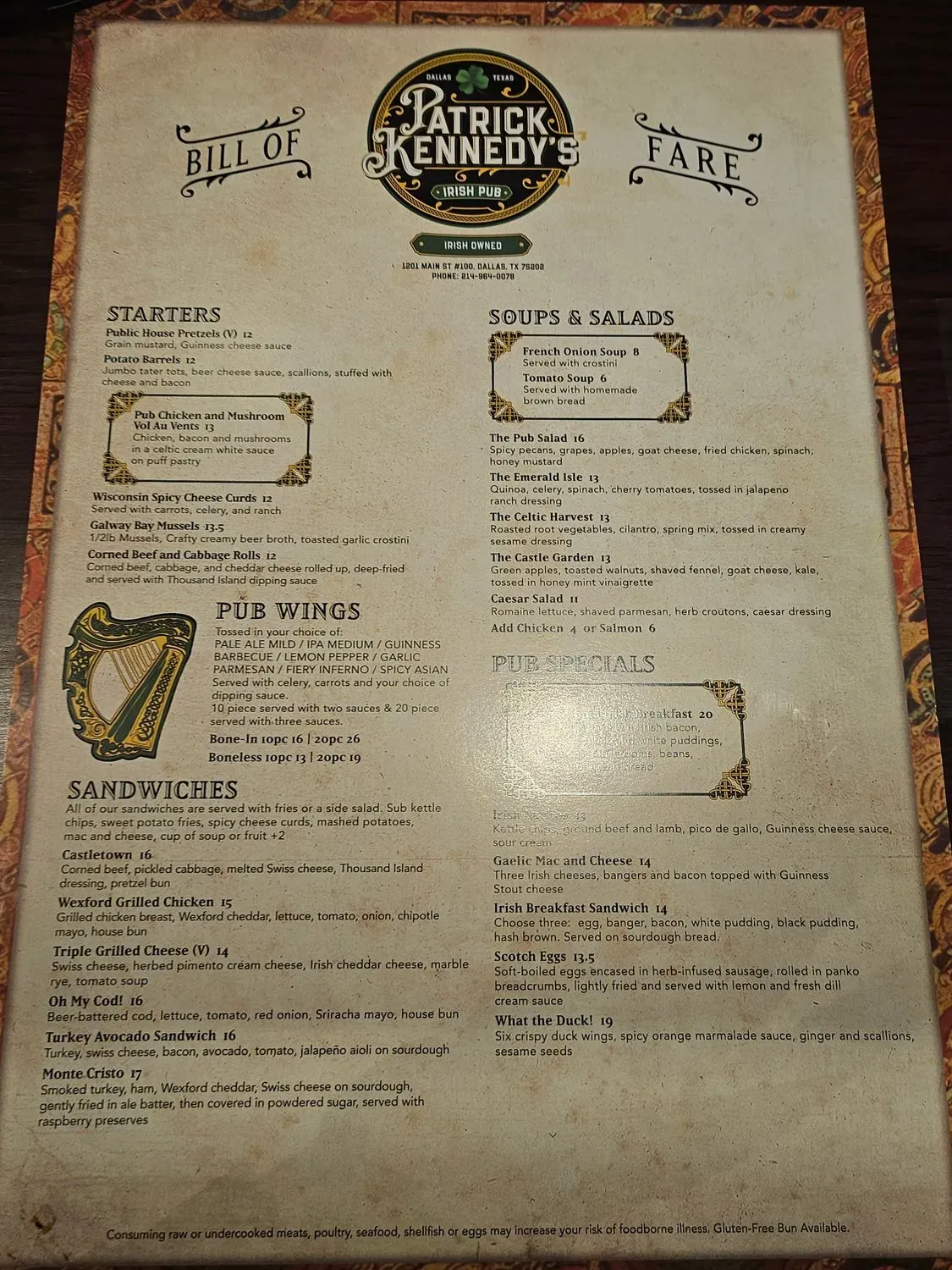 Menu 3