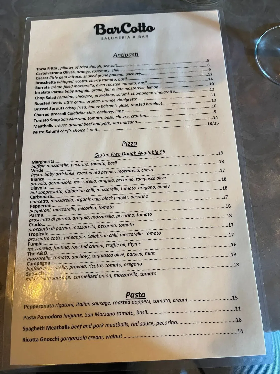 Menu 4