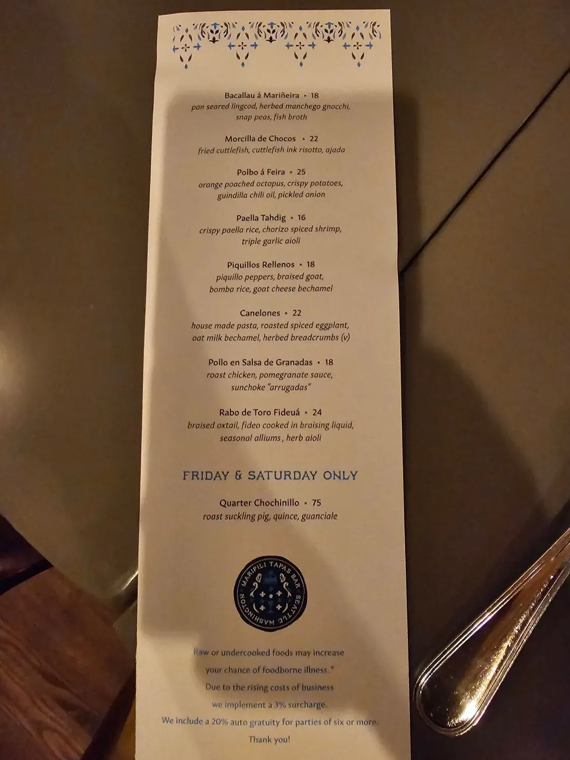 Menu 3