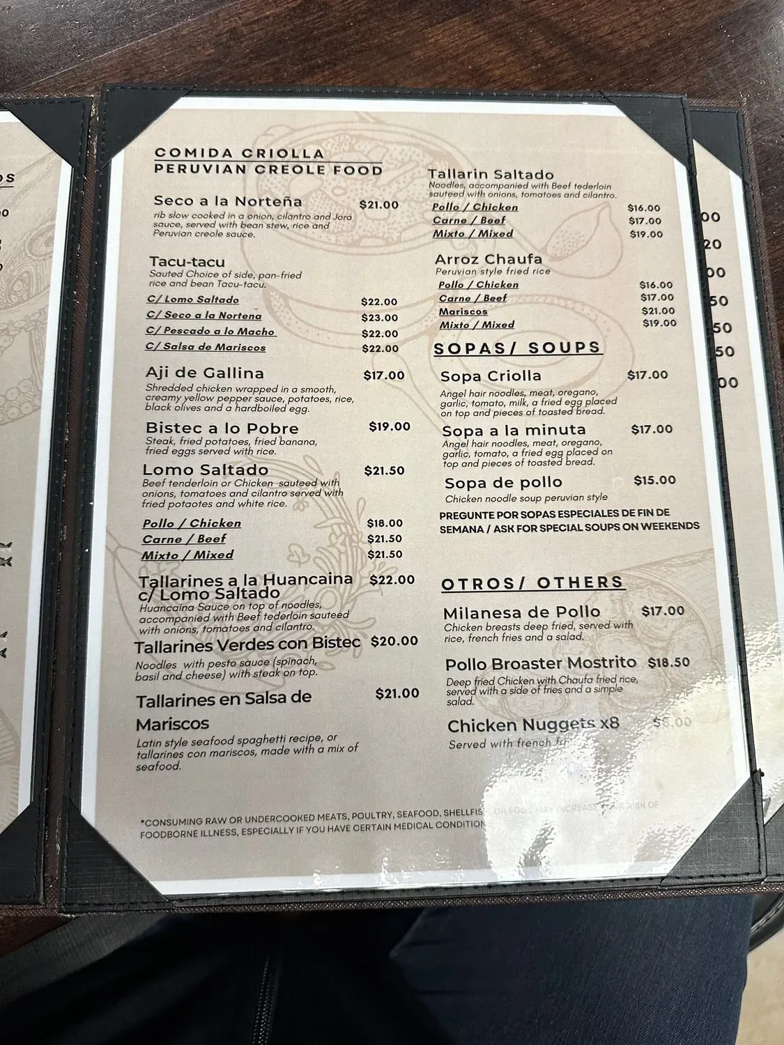 Menu 4