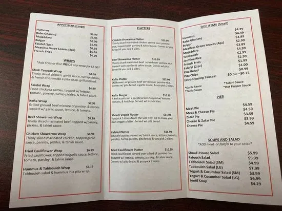 Menu 6