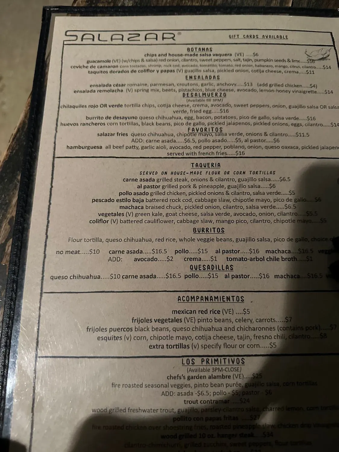 Menu 3