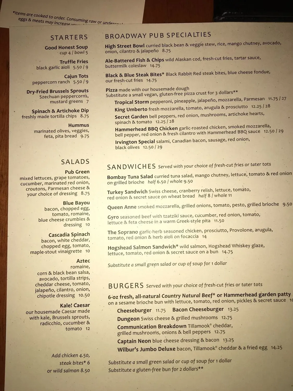 Menu 4