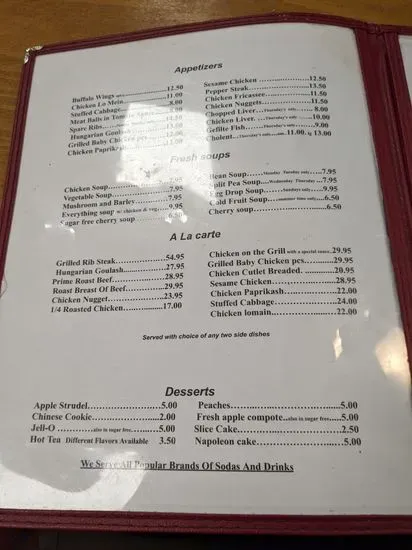 Menu 4