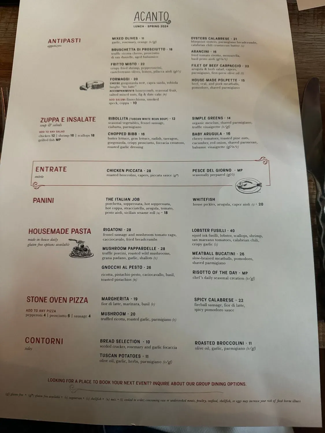 Menu 6