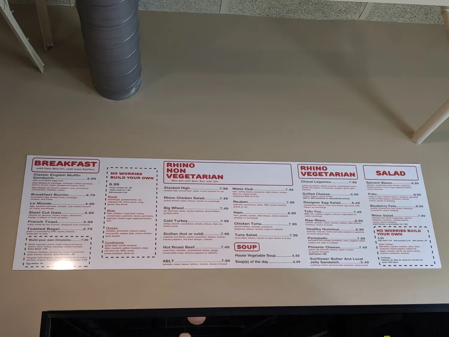 Menu 4