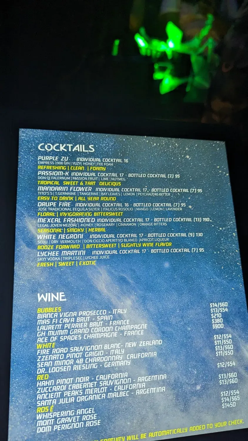 Menu 6