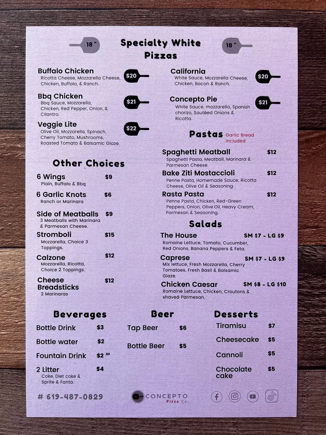 Menu 6