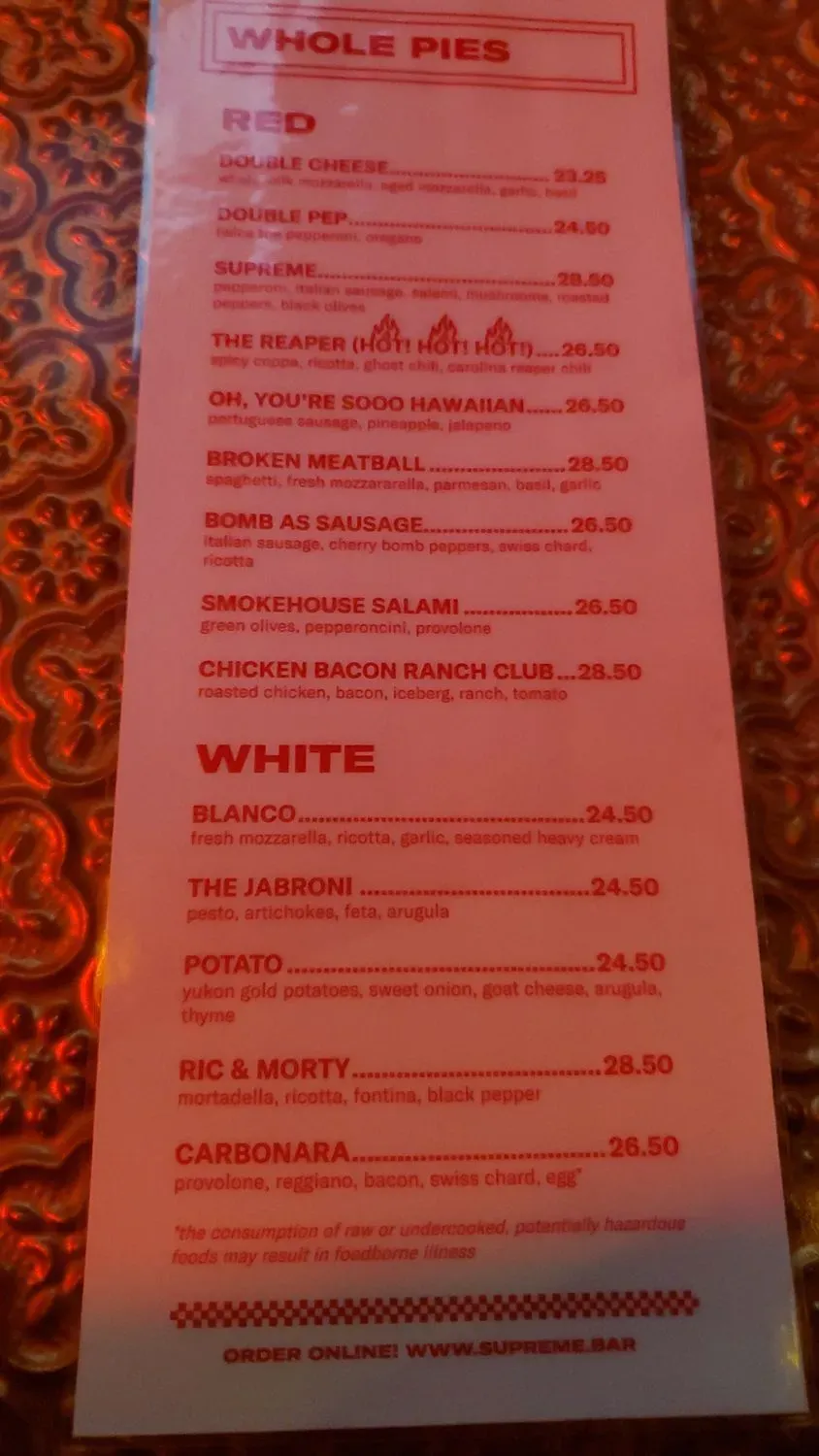 Menu 6