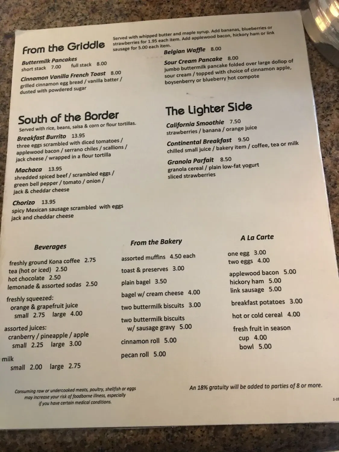 Menu 3