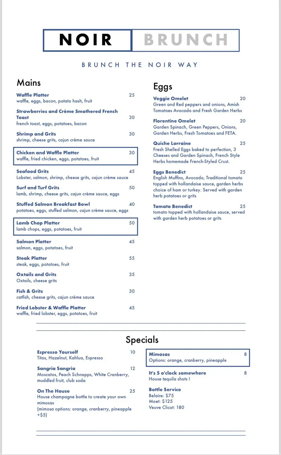 Menu 4