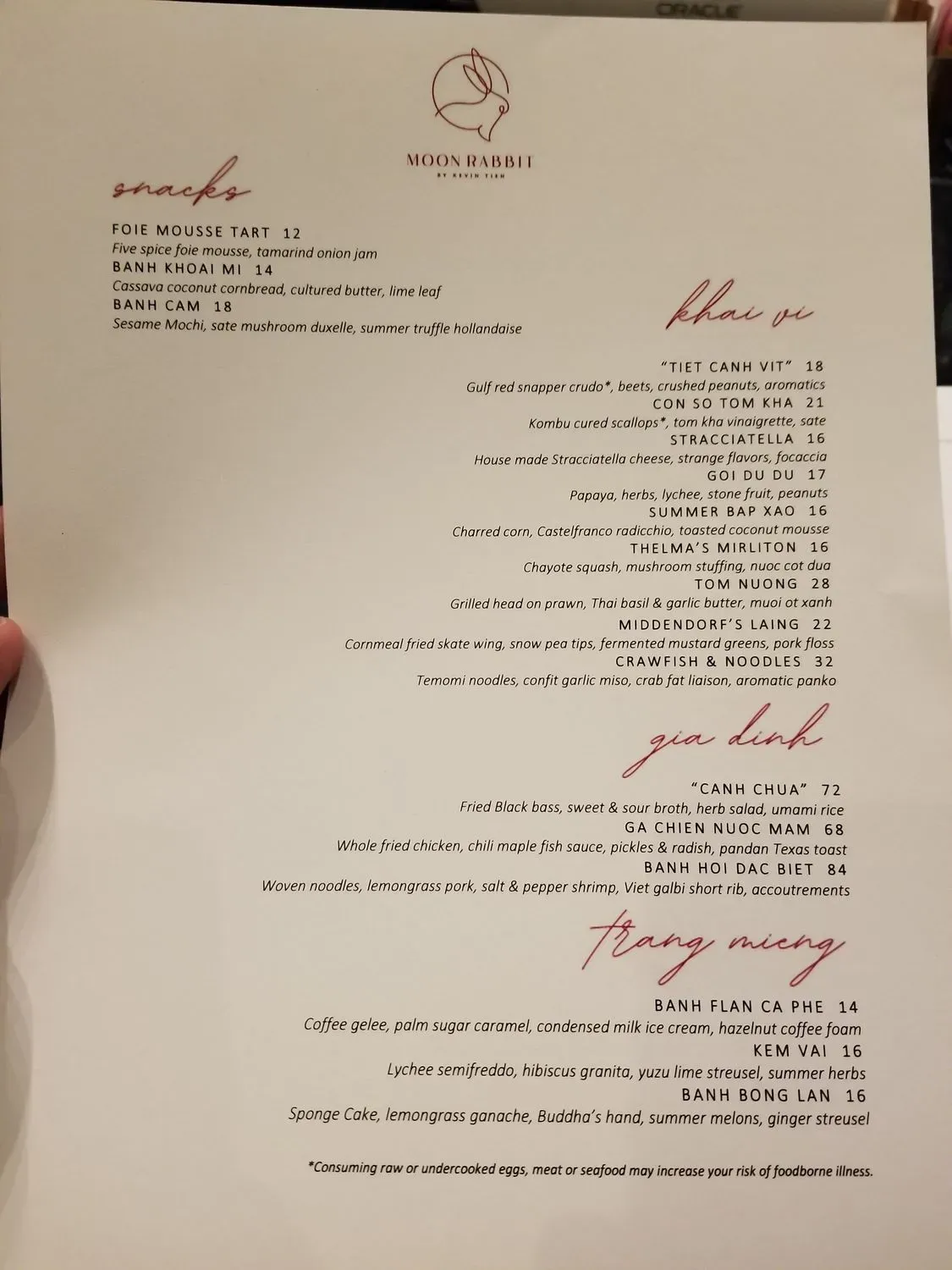 Menu 6