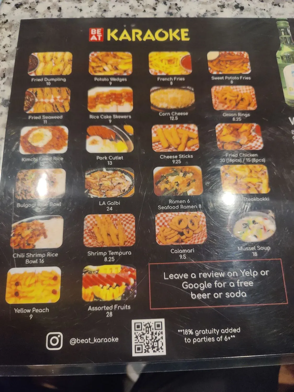 Menu 4