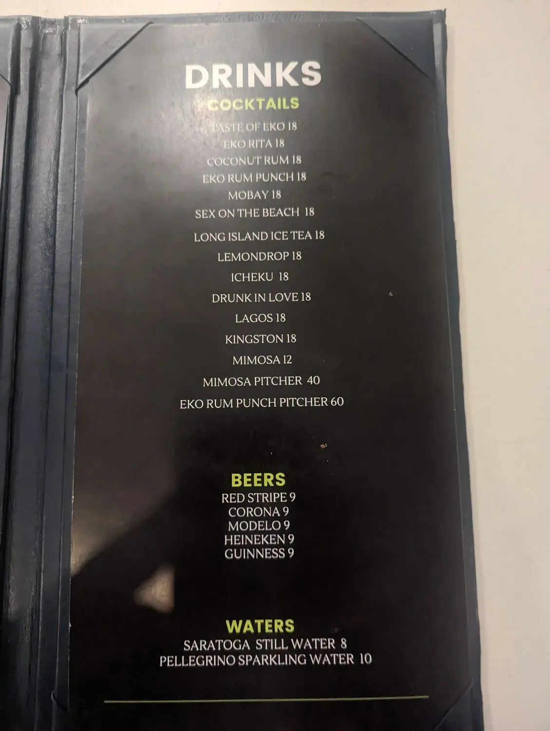 Menu 4