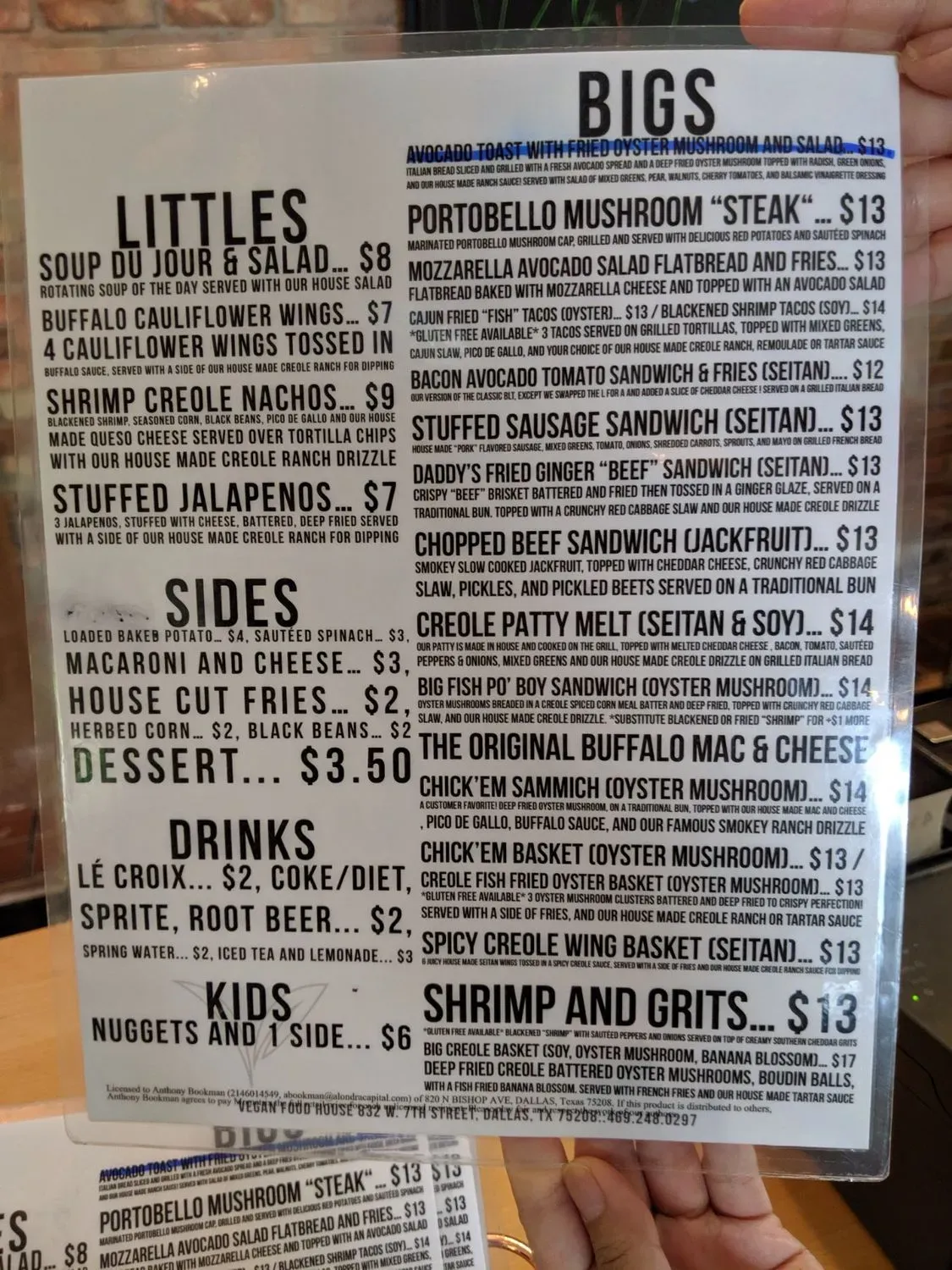 Menu 6