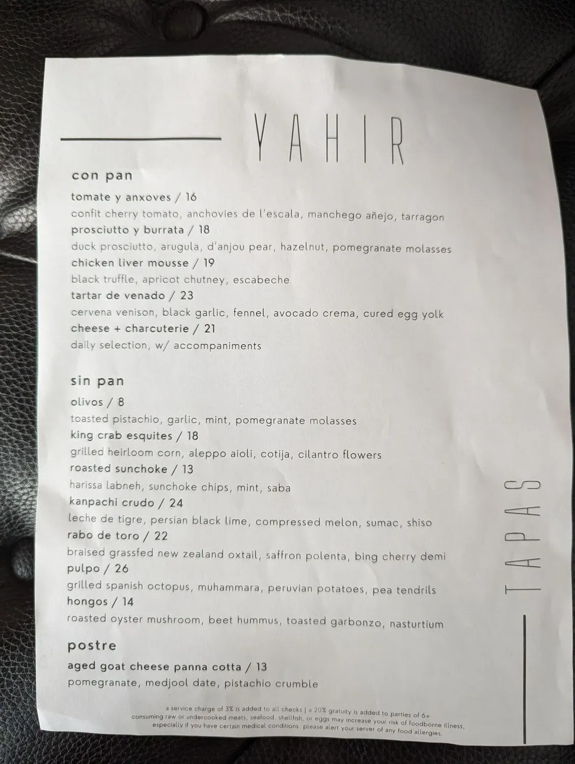 Menu 4