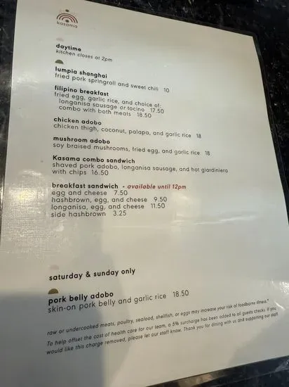 Menu 4