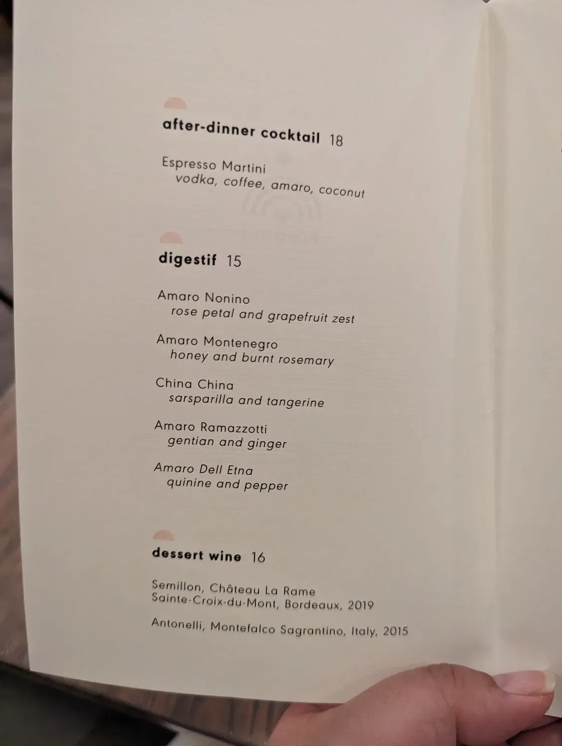 Menu 6