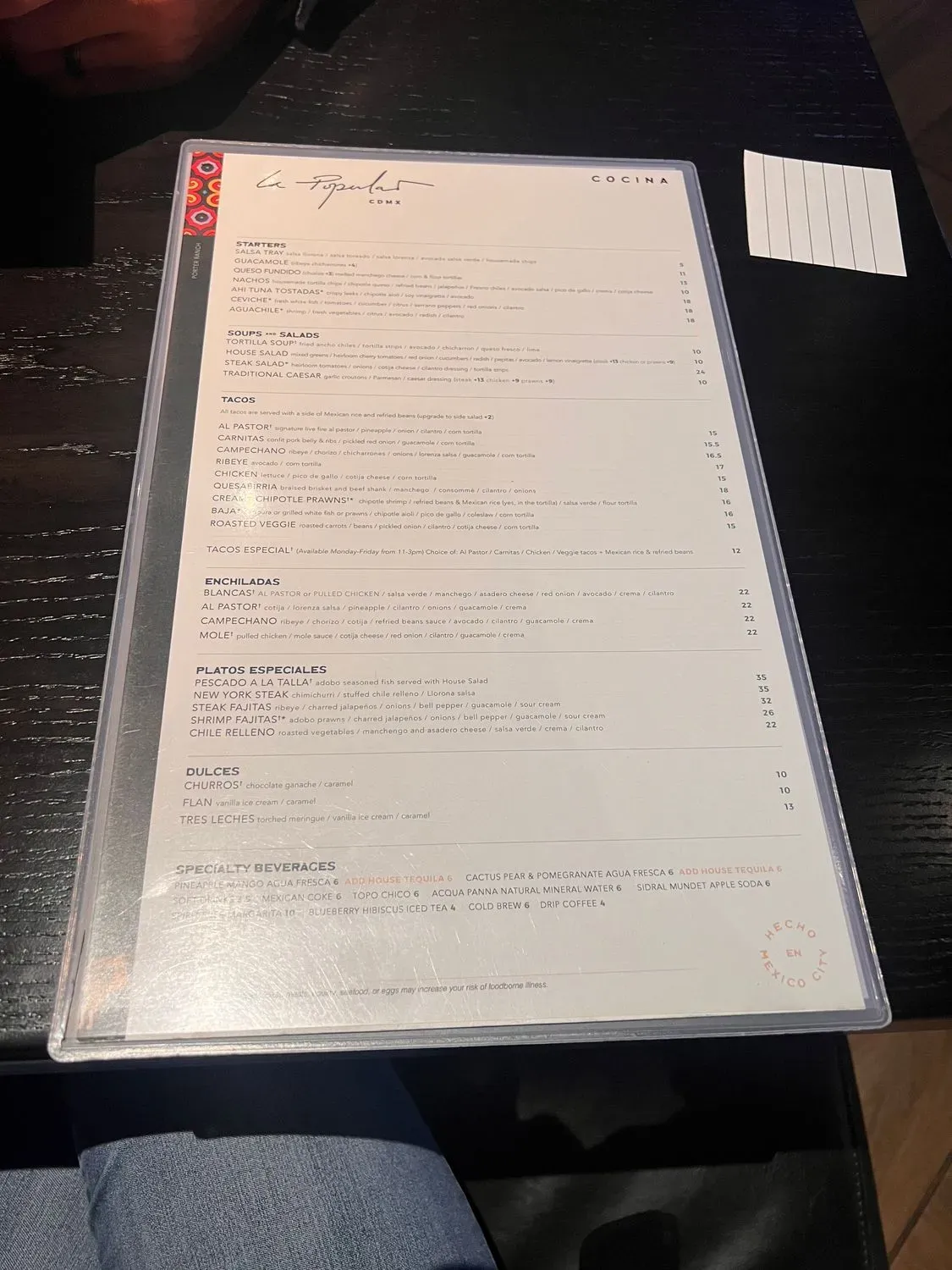 Menu 3