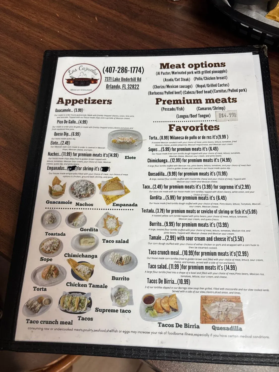 Menu 6