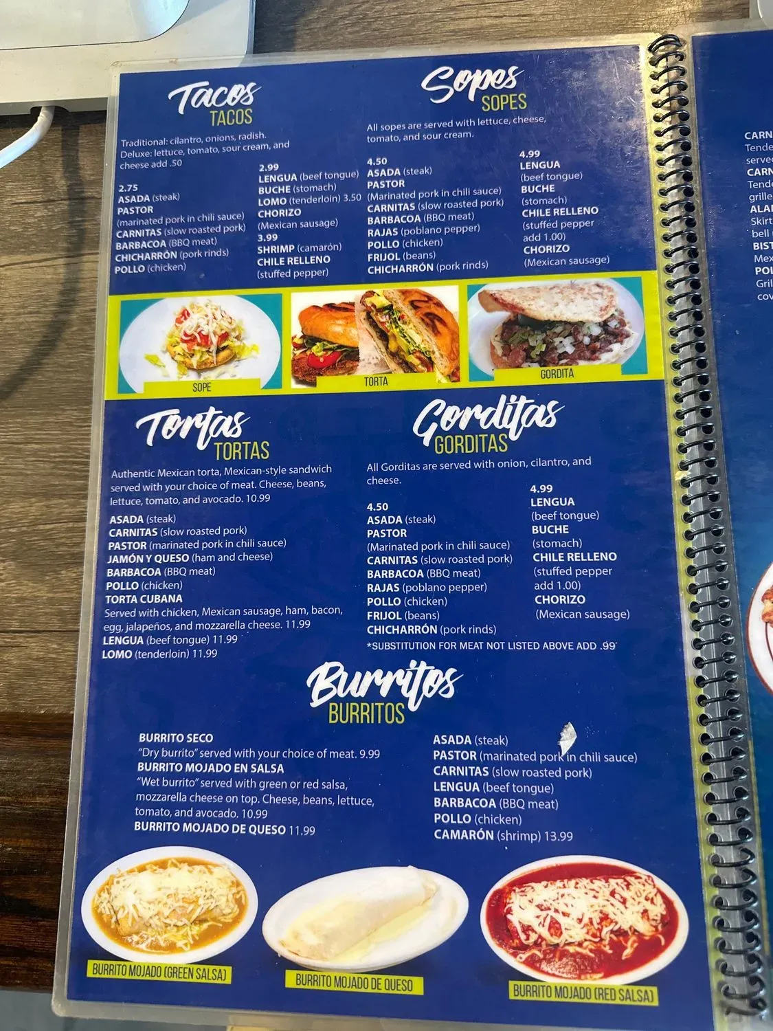 Menu 4